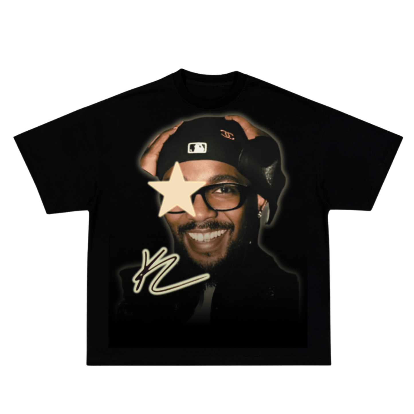 “Star Power” Custom T-Shirt by GOATED GRAPHICS – $25 Any Size